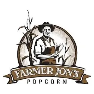 Farmer Jon's Popcorn brand logo for farmerjonspopcorn.com