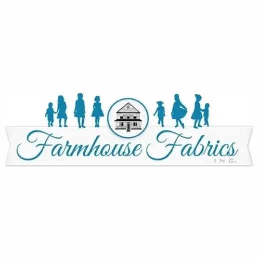 Farmhouse Fabrics brand logo for farmhousefabrics.com