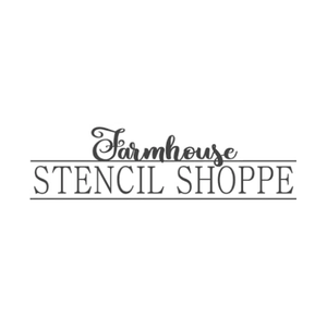 Farmhouse Stencils brand logo for farmhousestencilshoppe.com