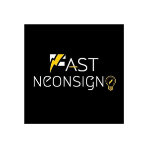 Fast Neon Signs brand logo for fastneonsigns.com