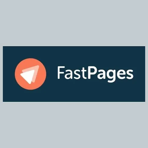 Fast Pages brand logo for fastpages.io
