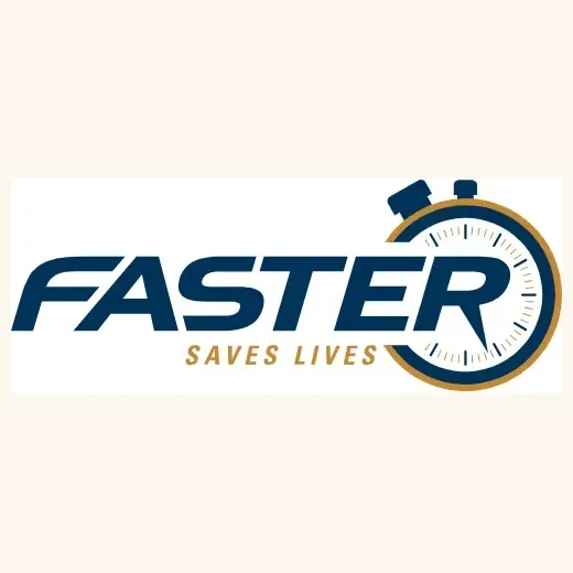 Faster Saves Lives brand logo for fastersaveslives.org