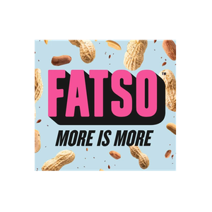 Fatso Peanut Butter brand logo for eatfatso.com