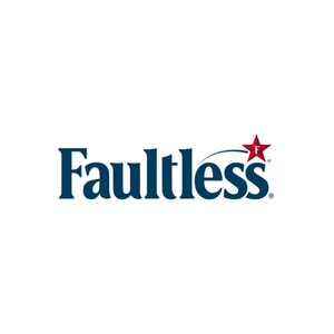 Faultless brand logo for faultless.com