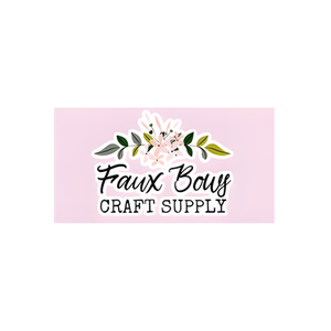 Faux Bows brand logo for fauxbows.com