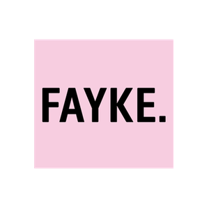 Fayke Cosmetics brand logo for faykecosmetics.com