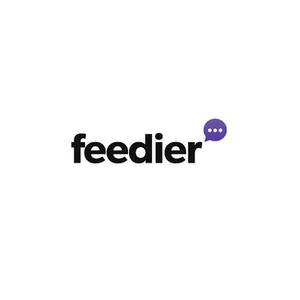 Feedier brand logo for feedier.com