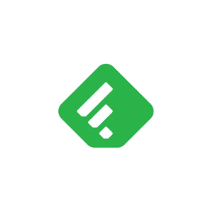 Feedly brand logo for feedly.com
