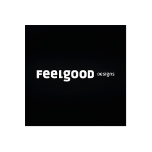 Feel Good Designs brand logo for feelgooddesigns.com