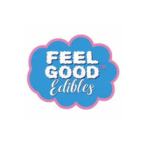 Feel Good Edibles brand logo for feelgoodedibles.com