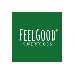 Feel Good Superfoods brand logo for feelgoodsuperfoods.com
