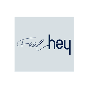 Feel Hey brand logo for feelhey.com
