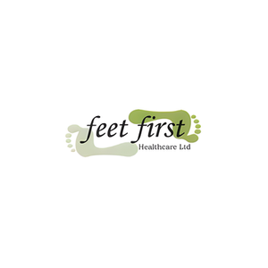 Feet First brand logo for feetfirsthealthcare.co.uk
