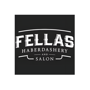 Fellas brand logo for fellassalon.com