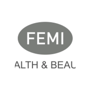 Femi Health and Beauty brand logo for femihealthandbeauty.co.uk