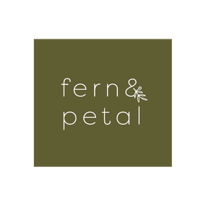 Fern & Petal brand logo for fernandpetal.com