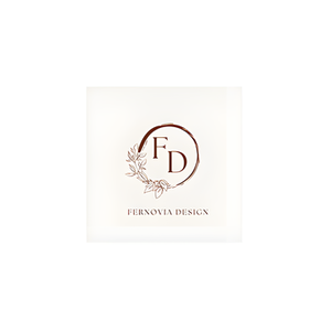 Fernovia brand logo for fernoviadesign.com