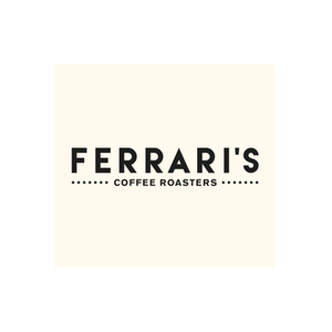 Ferrari's Coffee brand logo for ferrariscoffee.co.uk