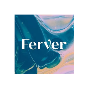 Ferver brand logo for ferverskincare.com
