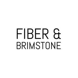 Fiber and Brimstone brand logo for fiberandbrimstone.com