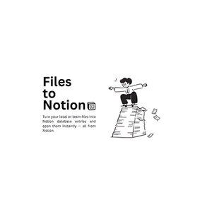 Files 2 Notion brand logo for files2notion.com