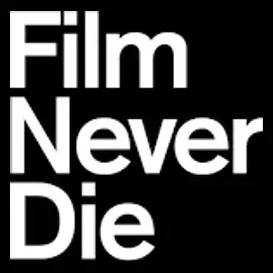FilmNeverDie brand logo for filmneverdie.com