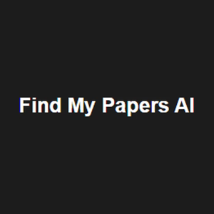 Find My Papers brand logo for findmypapers.ai