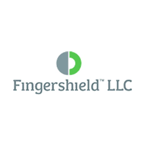 Fingershield brand logo for fingershield.com