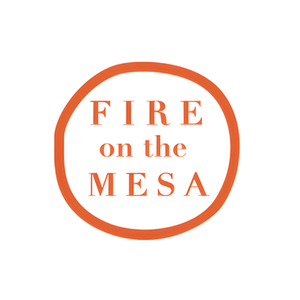 Fire on the Mesa brand logo for fireonthemesa.com