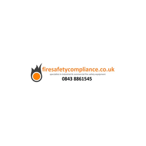 Fire Safety Compliance brand logo for firesafetycompliance.co.uk