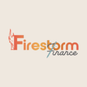 Firestorm Finance brand logo for firestormfinance.com