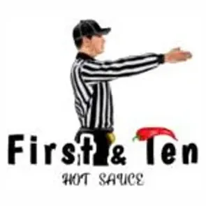 First and Ten Hot Sauce brand logo for firstandtenhotsauce.com