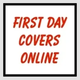 First Day Covers Online brand logo for firstdaycoversonline.com