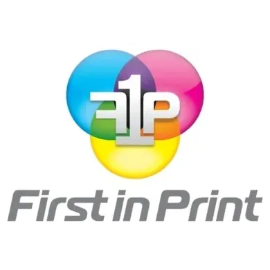 First in Print brand logo for firstinprint.com