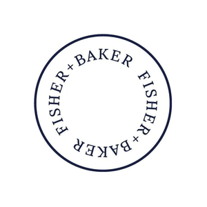 Fisher + Baker brand logo for fisherandbaker.com