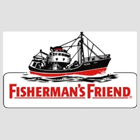 Fisherman's Friend brand logo for fishermansfriend.com