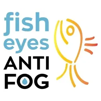 Fisheyes brand logo for fisheyesantifog.com