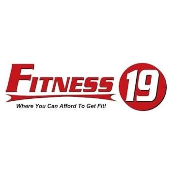 Fitness 19 brand logo for fitness19.com