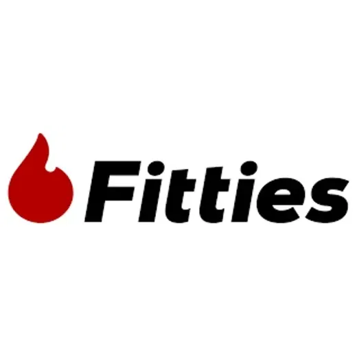 Fitties brand logo for fitties.com