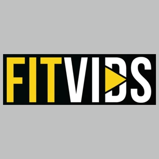 FitVids brand logo for fitvidshomegym.com