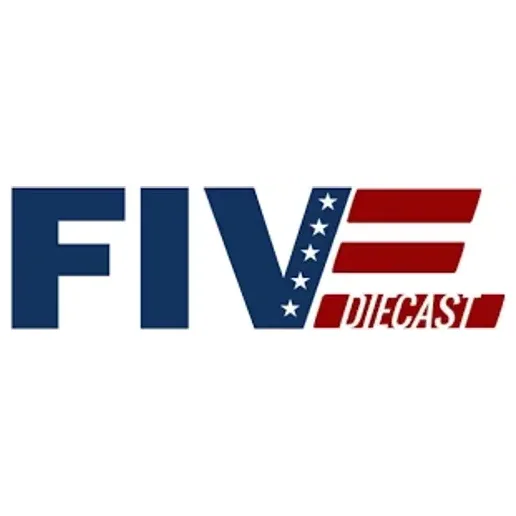 Five Diecast brand logo for fivediecast.com