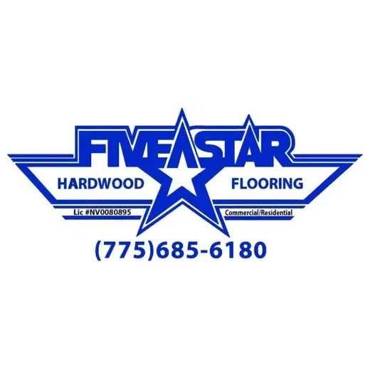 Five Star Wood Floors brand logo for fivestarwoodfloors.com