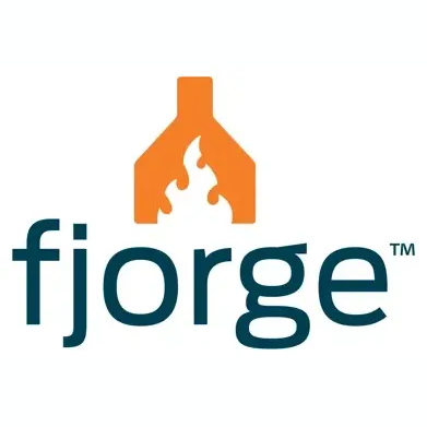 Fjorge brand logo for fjorge.com