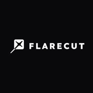 Flare Cut brand logo for flarecut.com