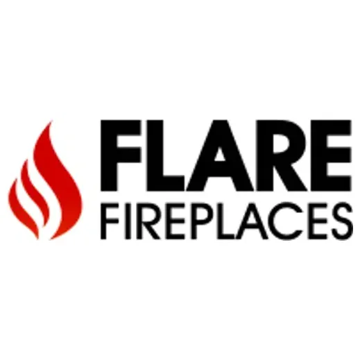 Flare Fireplaces brand logo for flarefireplaces.com