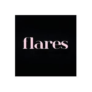 Flares Bridal brand logo for flaresbridal.com