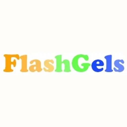 Flash Gels brand logo for flashgels.com
