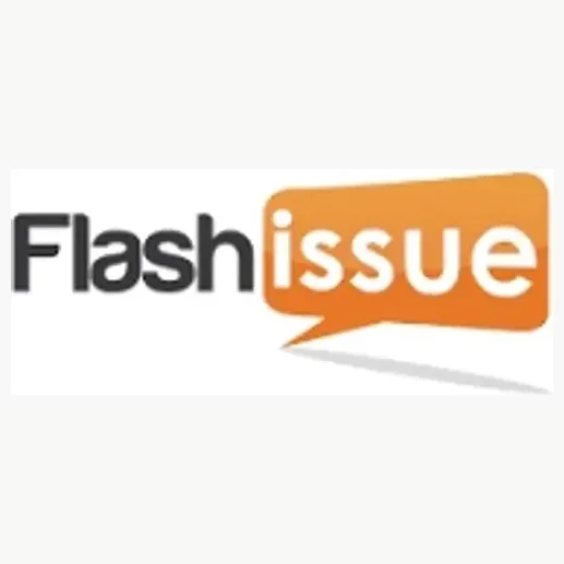 Flashissue brand logo for flashissue.com