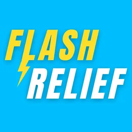 flashrelief brand logo for flashrelief.store