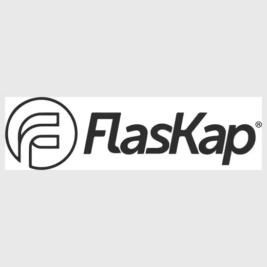Flaskap brand logo for flaskap.com